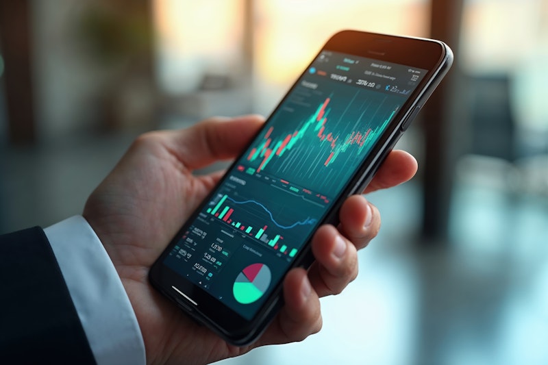 Investment portfolio analysis showing diversification strategies and asset allocation